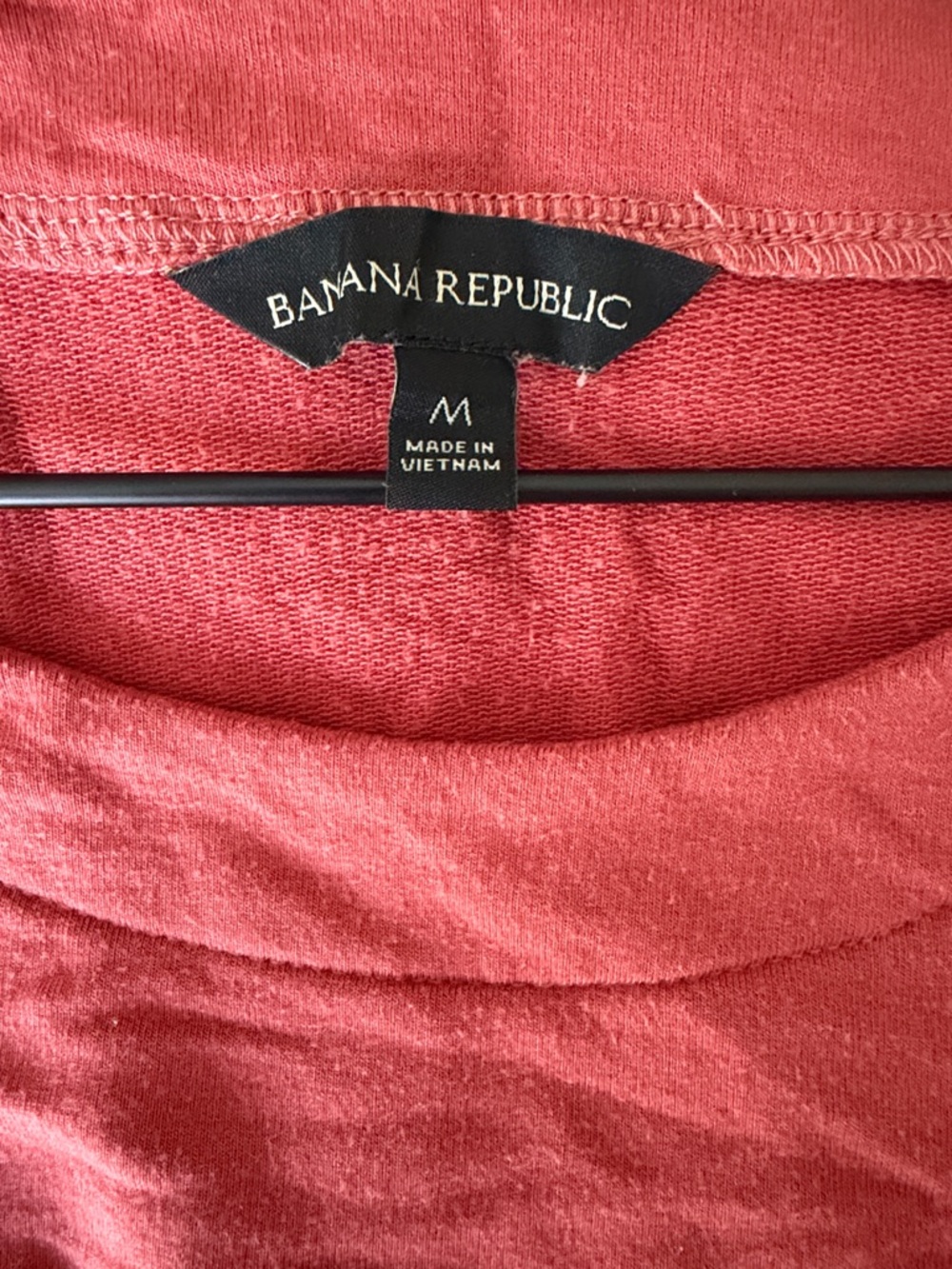 Banana Republic Burnt Orange Long Sleeve Top - Picture 2 of 2